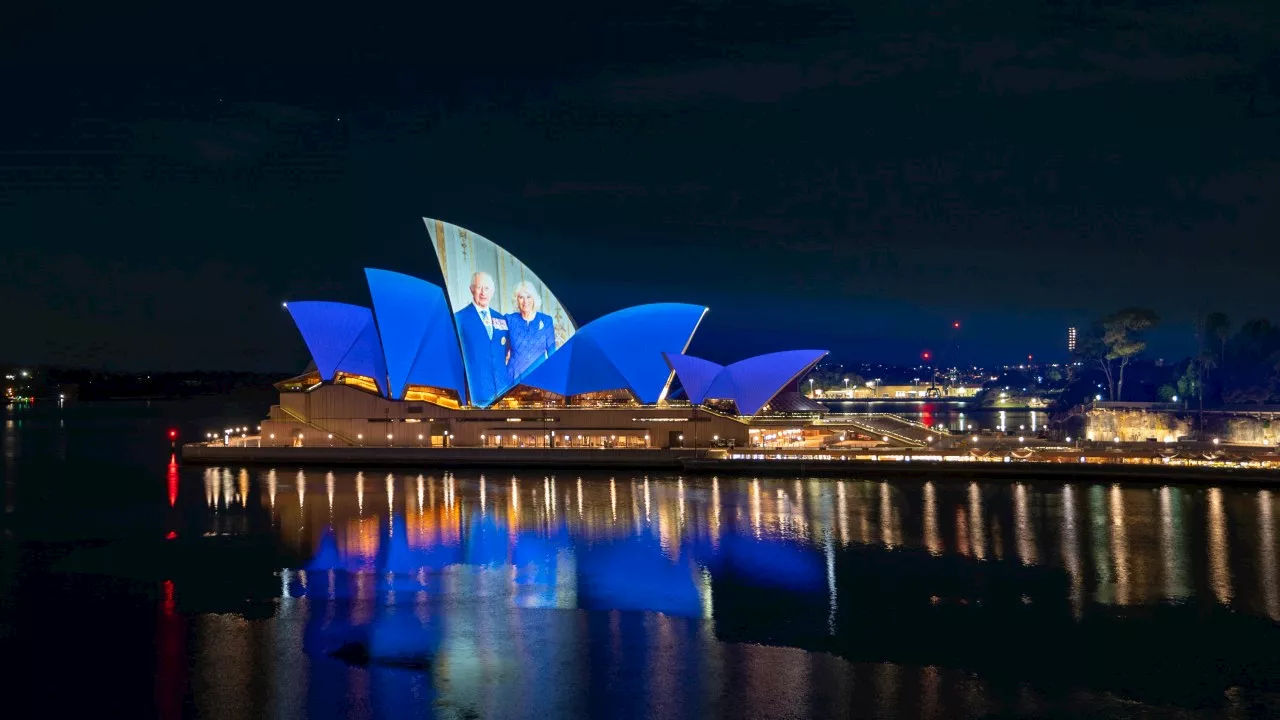 WATCH LIVE: Sydney Opera House lights up for King Charles and Queen Camilla