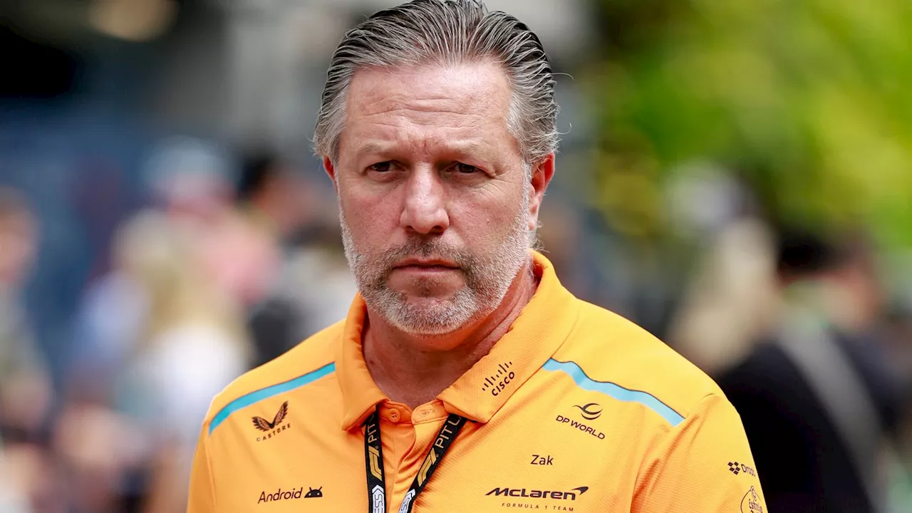 McLaren chief Zak Brown says Red Bull explanation for contentious device 'doesn't stack up'