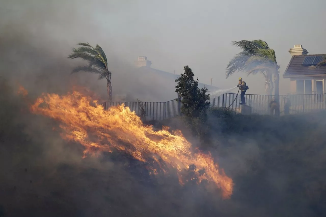 Fast-moving brush fire in Northern California prompts evacuations in an Oakland neighborhood