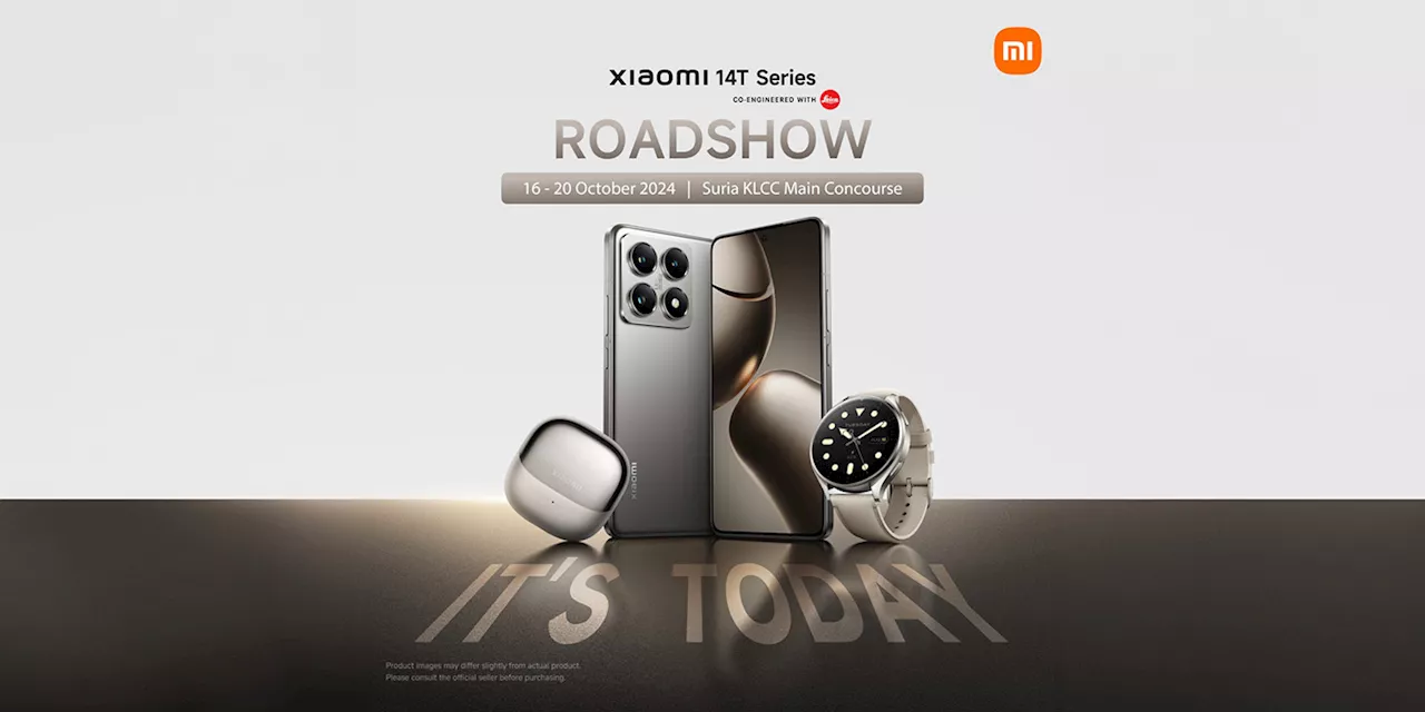 Check out the Xiaomi 14T Series Roadshow at KLCC, enjoy exclusive gifts and offers