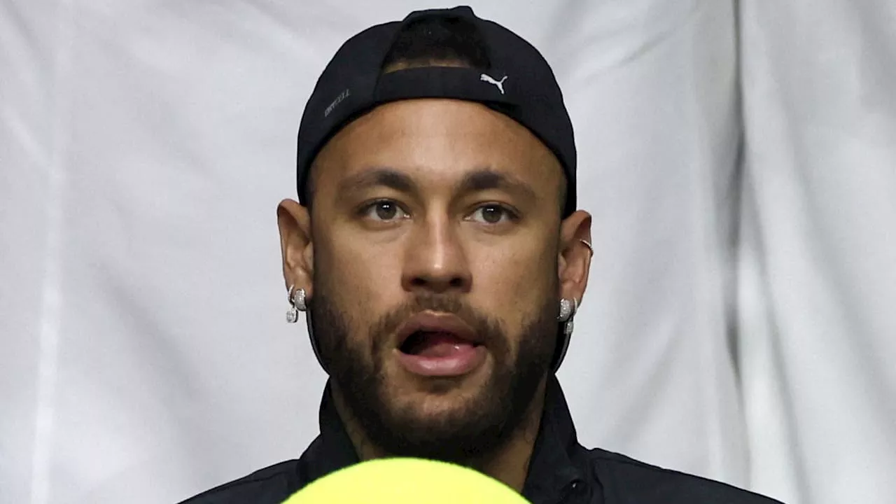 Neymar in Saudi-Arabien heftig ausgebuht! Bei Tennis-Turnier mit Nadal