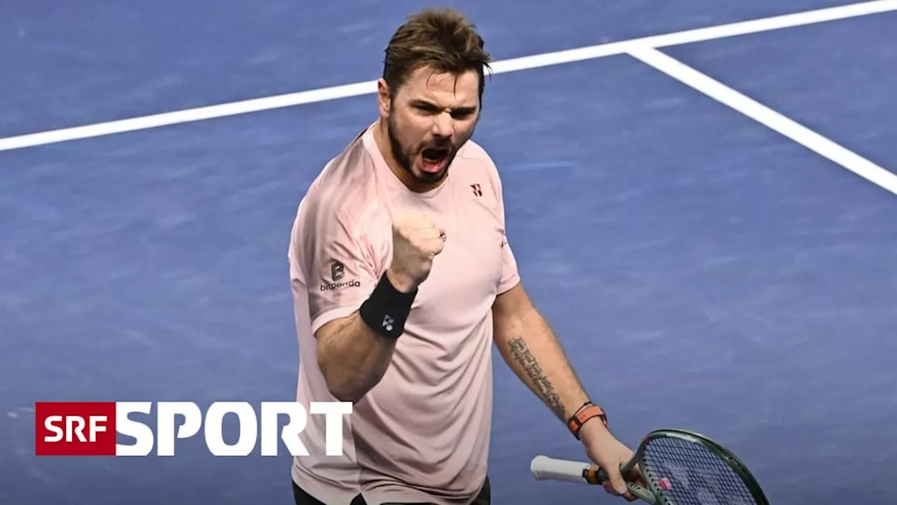 ATP Stockholm: Viertelfinal - Halbfinal perfekt: Wawrinka mit Exploit gegen Rublew