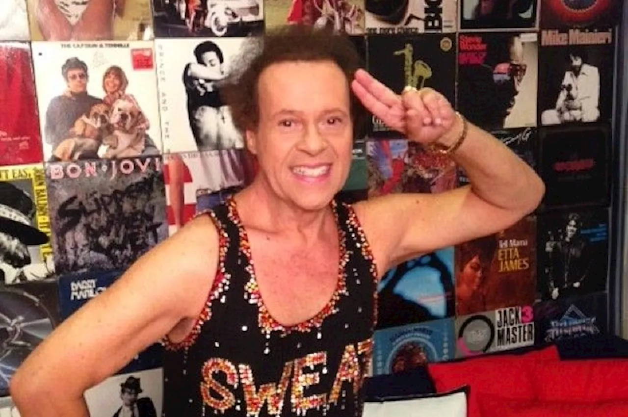 Richard Simmons was buried in his famous workout gear ‘to help the saints and the angels get into shape’