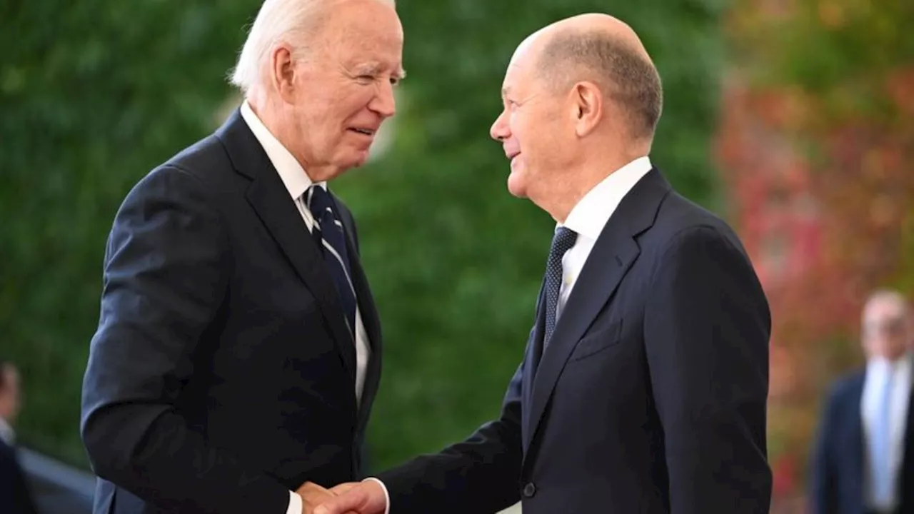 US-Präsident in Deutschland: Biden sagt zum Abschied Danke