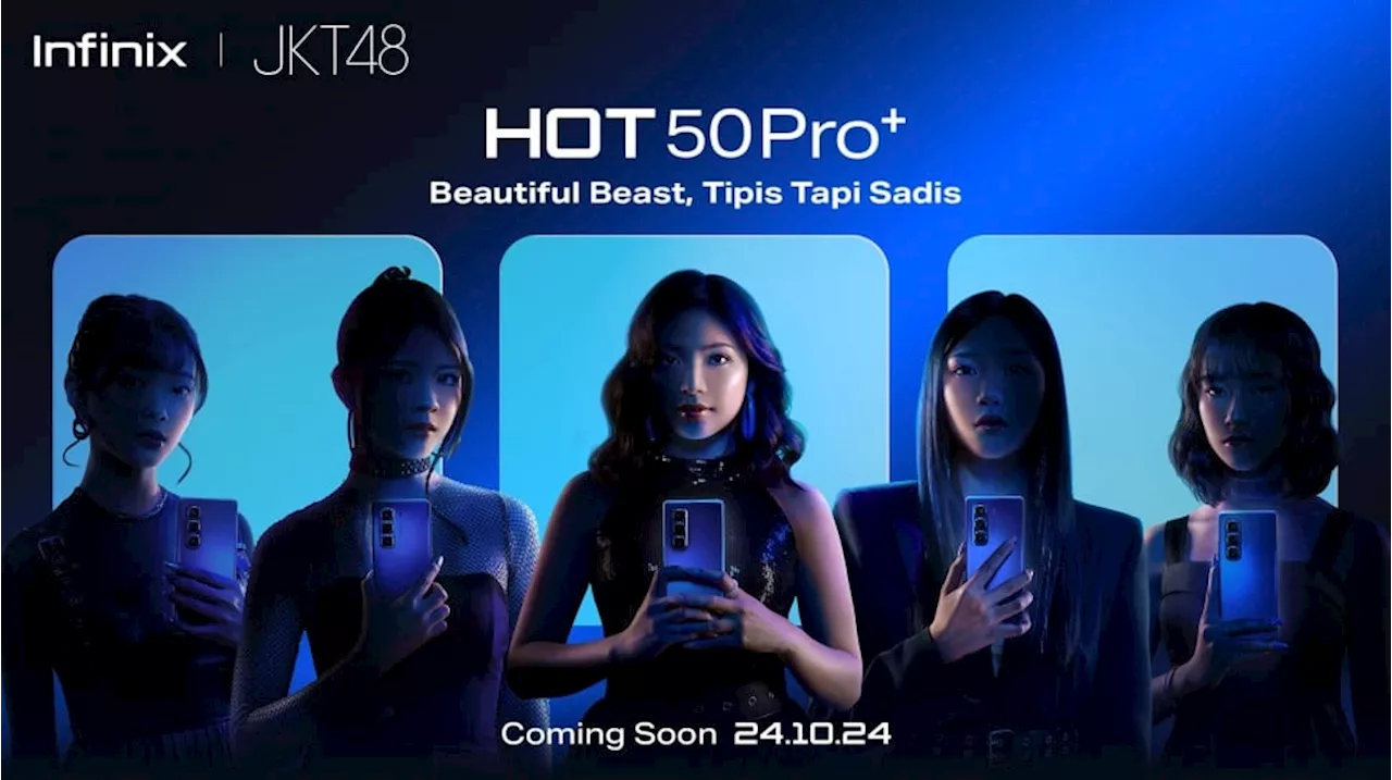 Seri Infinix Hot 50 Meluncur ke Indonesia 24 Oktober, JKT48 Jadi Brand Ambassador Baru