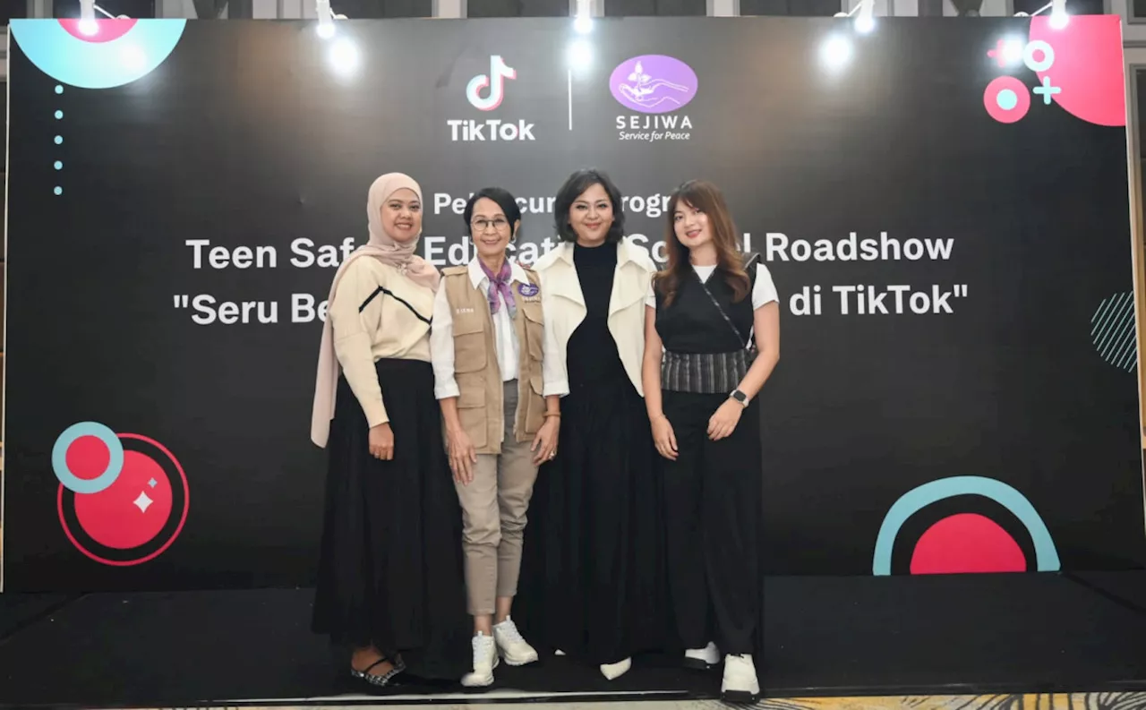 TikTok dan Sejiwa Foundation Roadshow ke 6 Sekolah Jabodetabek, Edukasi Remaja soal Keamanan Digital