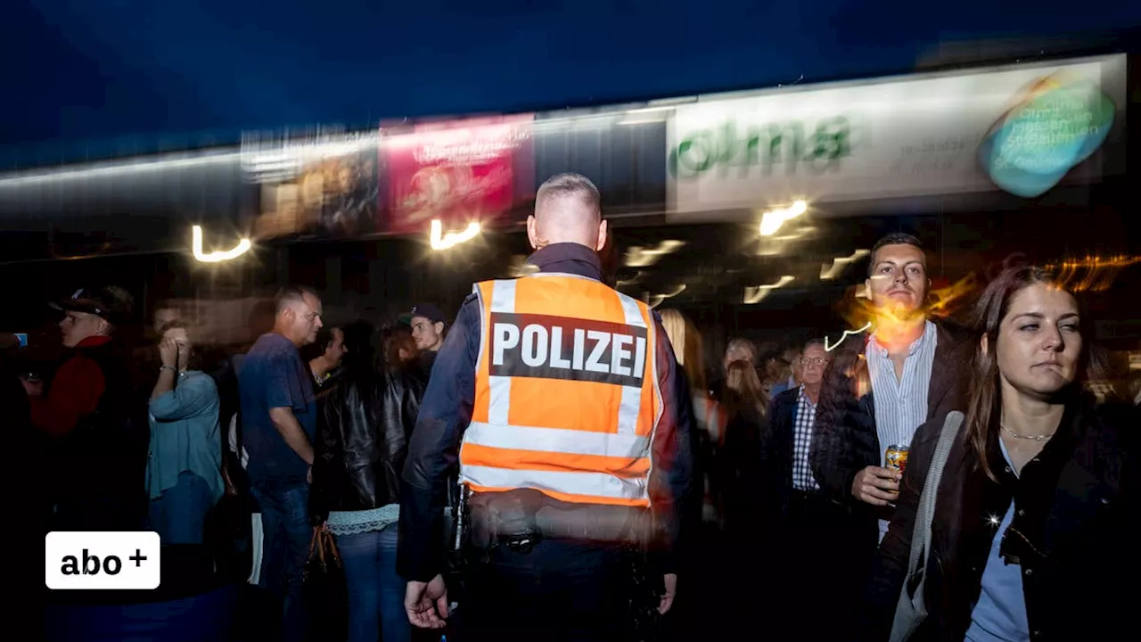 Vermisste Eltern und Wildpinkler: Auf Patrouille mit der Stadtpolizei St.Gallen an der Olma