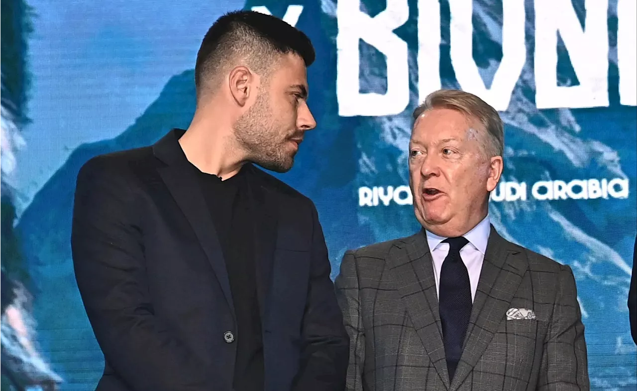 Frank Warren threatens legal action for ‘libellous’ claim Fabio Wardley glove claim from Ben Shalom, who de...