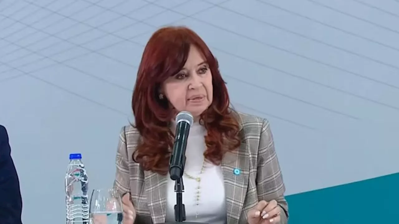 Fuertes críticas de Cristina Kirchner a Kicillof: 'Los Poncio Pilatos y los Judas no van más'