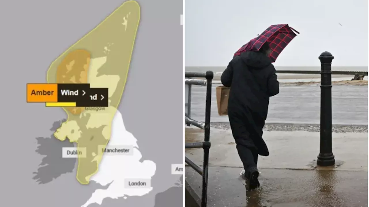 Severe weather warnings issued as Storm Ashley to hit UK this weekend