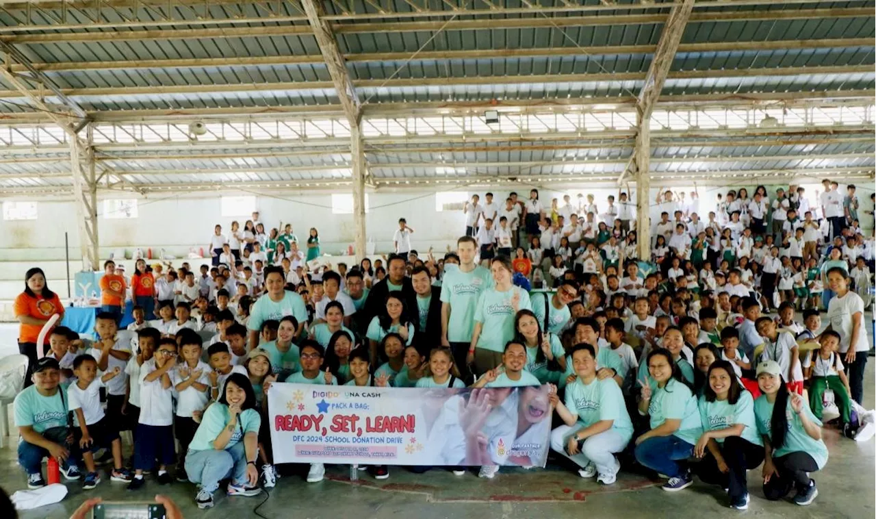 Digido Finance Corp. holds education donation drive in Rizal