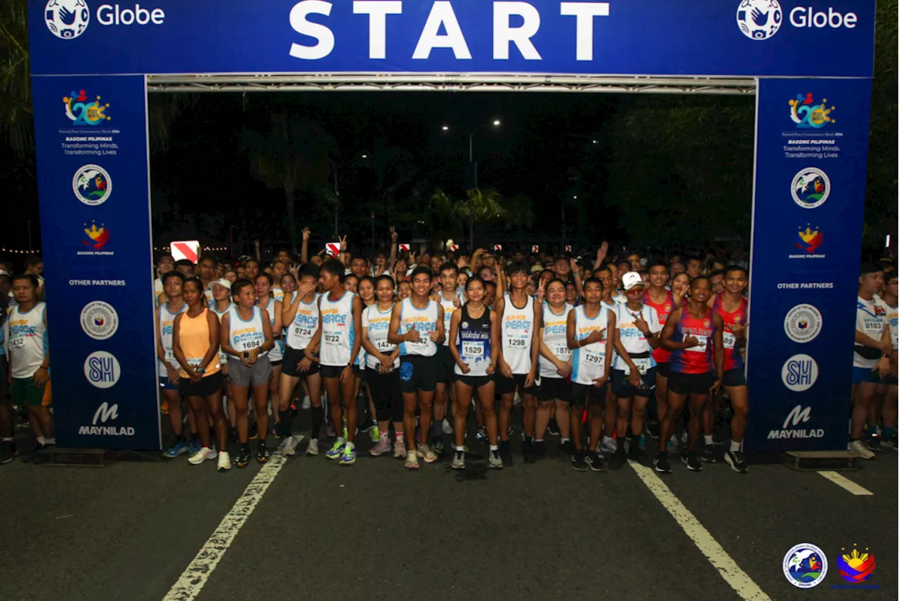 More than 7,000 runners unite for 'Run for Peace 2024'