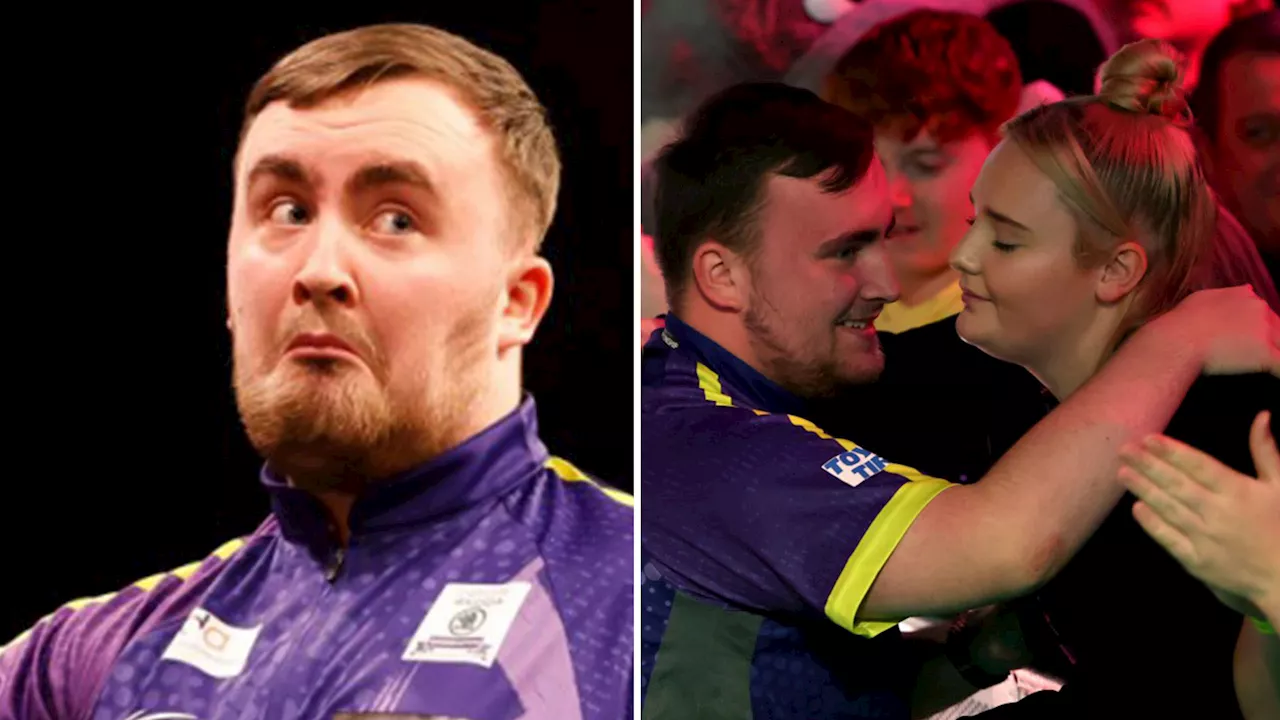 Luke Littler ‘accidentally reveals new girlfriend on live stream’ months after darts star split from Elo...