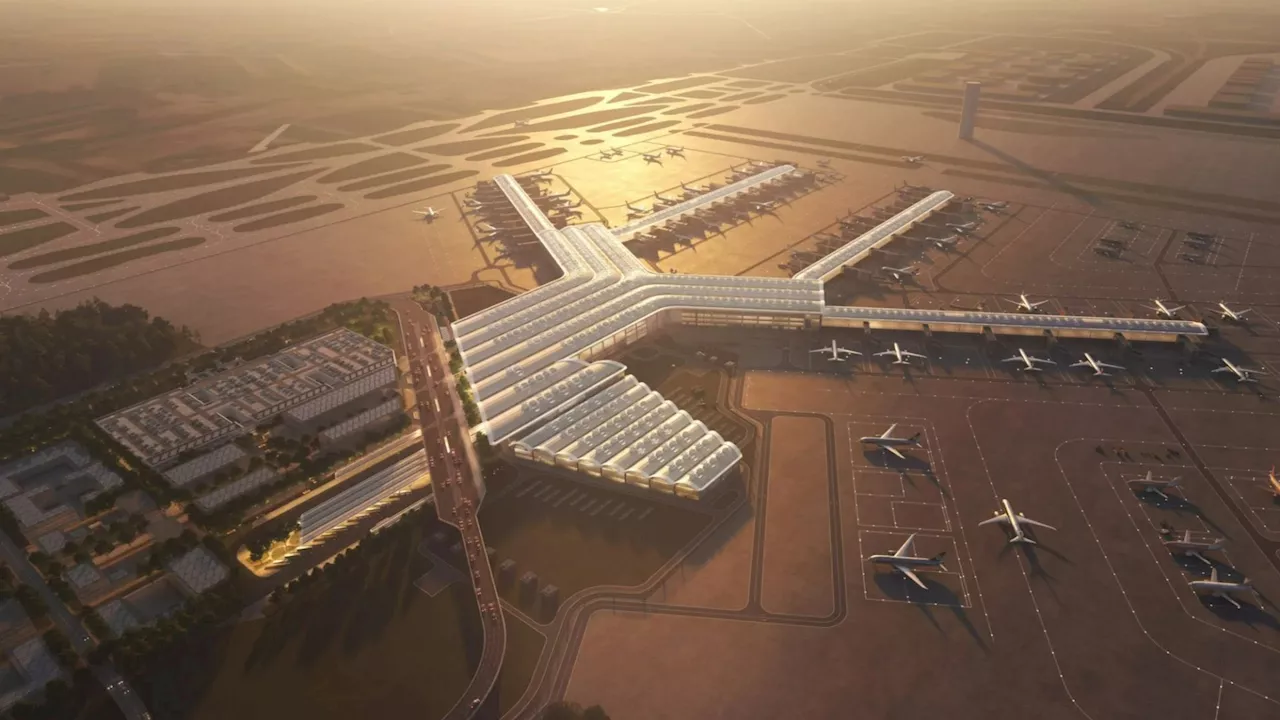 New £25billion mega airport opening in Europe will ‘take on London Heathrow and Dubai’...