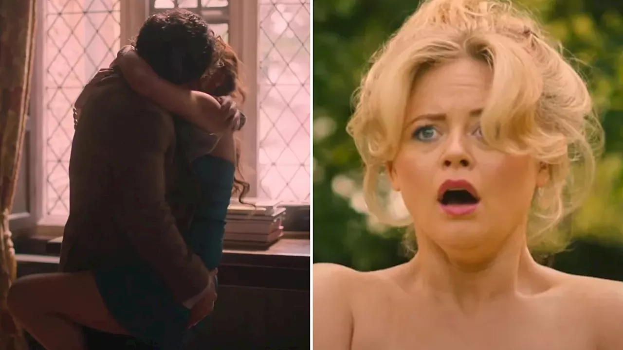 Rivals shock as sexy series kicks off with mile-high romps, group sex and TOTALLY naked Emily Atack...