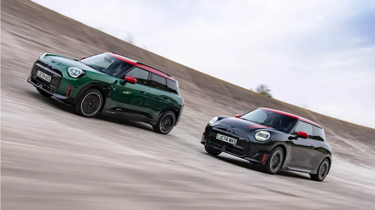 John Cooper Works goes electric: Meet the JCW versions of the Cooper and the Aceman