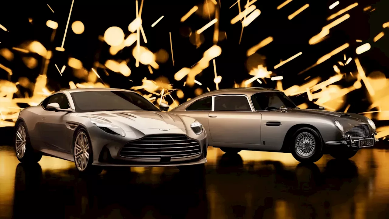 This Aston Martin DB12 comes with real gold to celebrate 60 years of that James Bond film