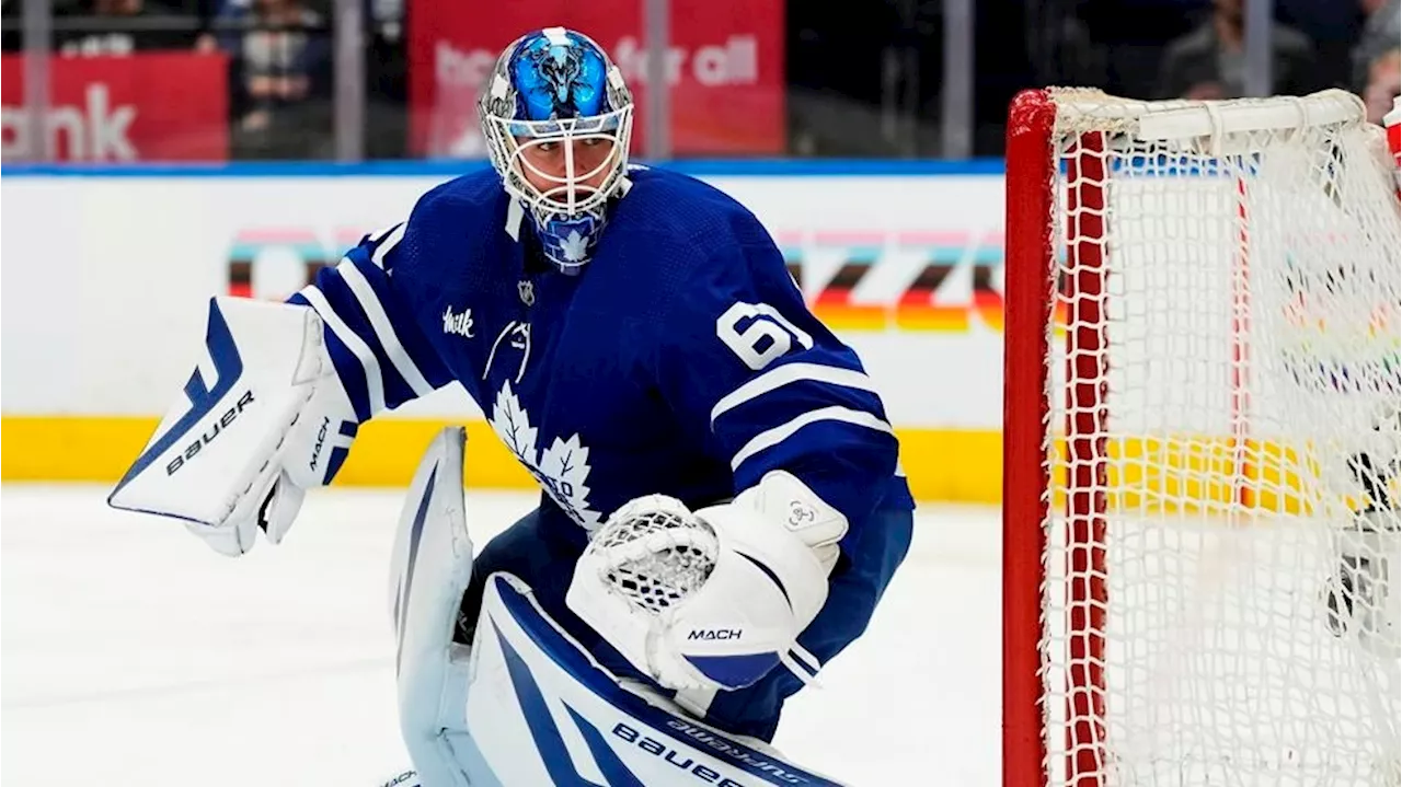 Woll back at practice and expected back in Leafs crease 'sooner than later'