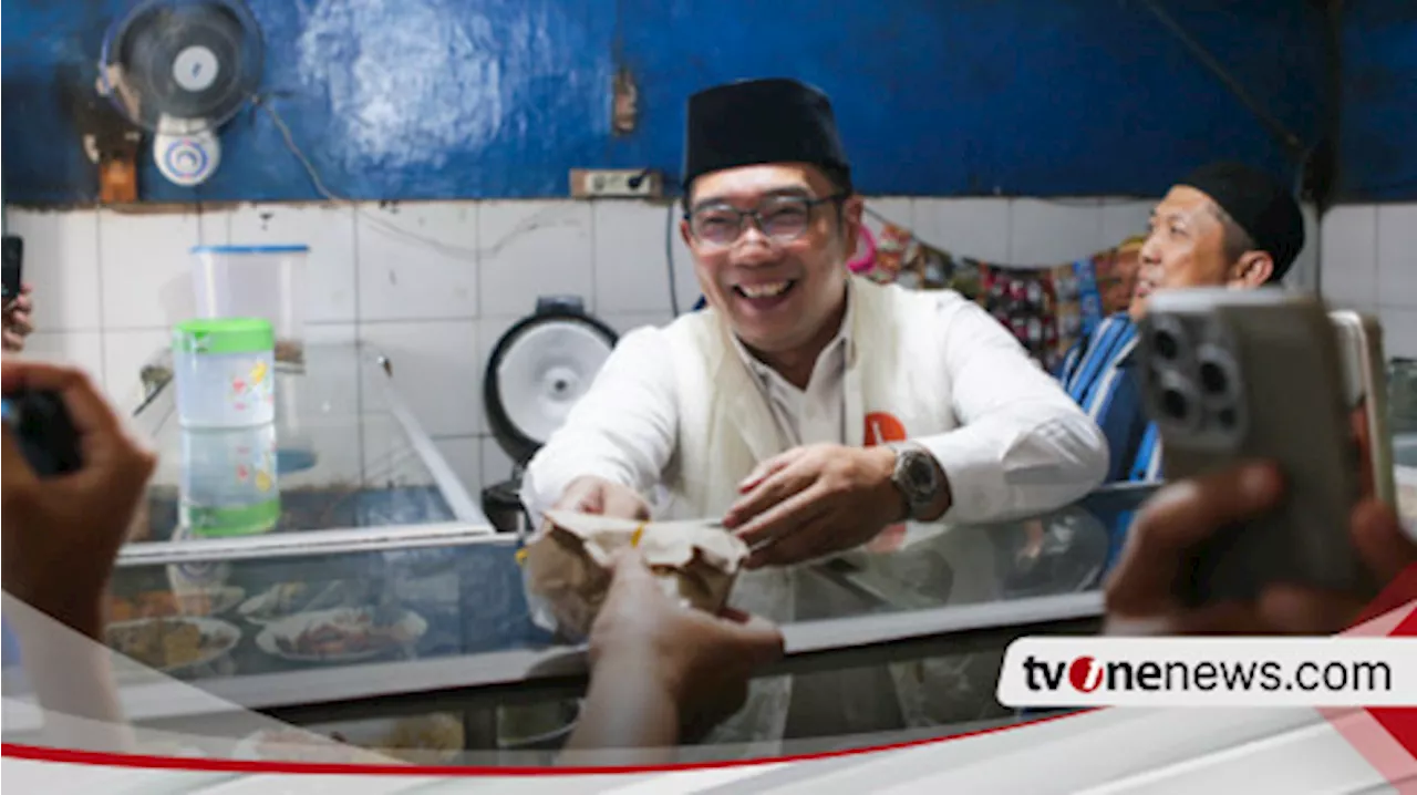 Ridwan Kamil Mau Buat Jumat Berkah untuk Ojol Kalau Jadi Gubernur Jakarta