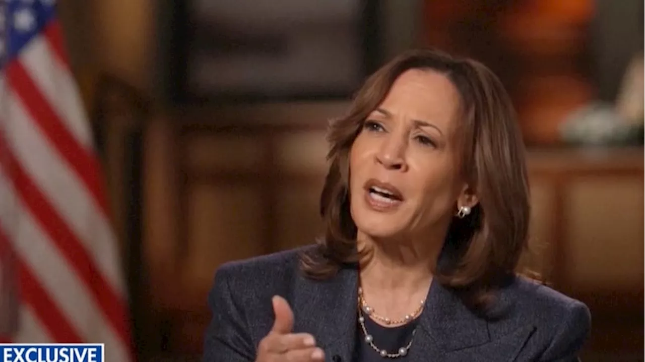 Kamala Harris i anspent intervju på Fox News