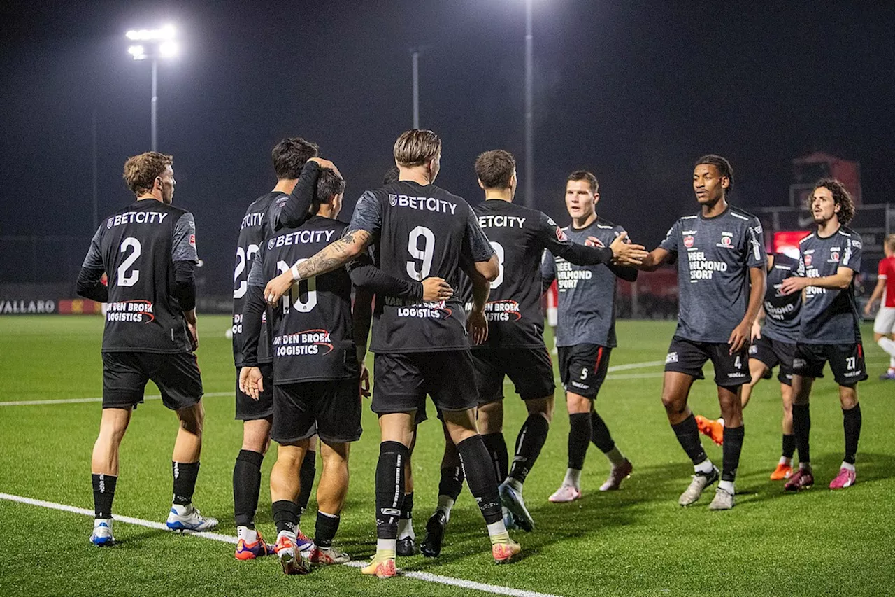 Helmond en Excelsior blijven bovenin meedoen met moeizame zeges