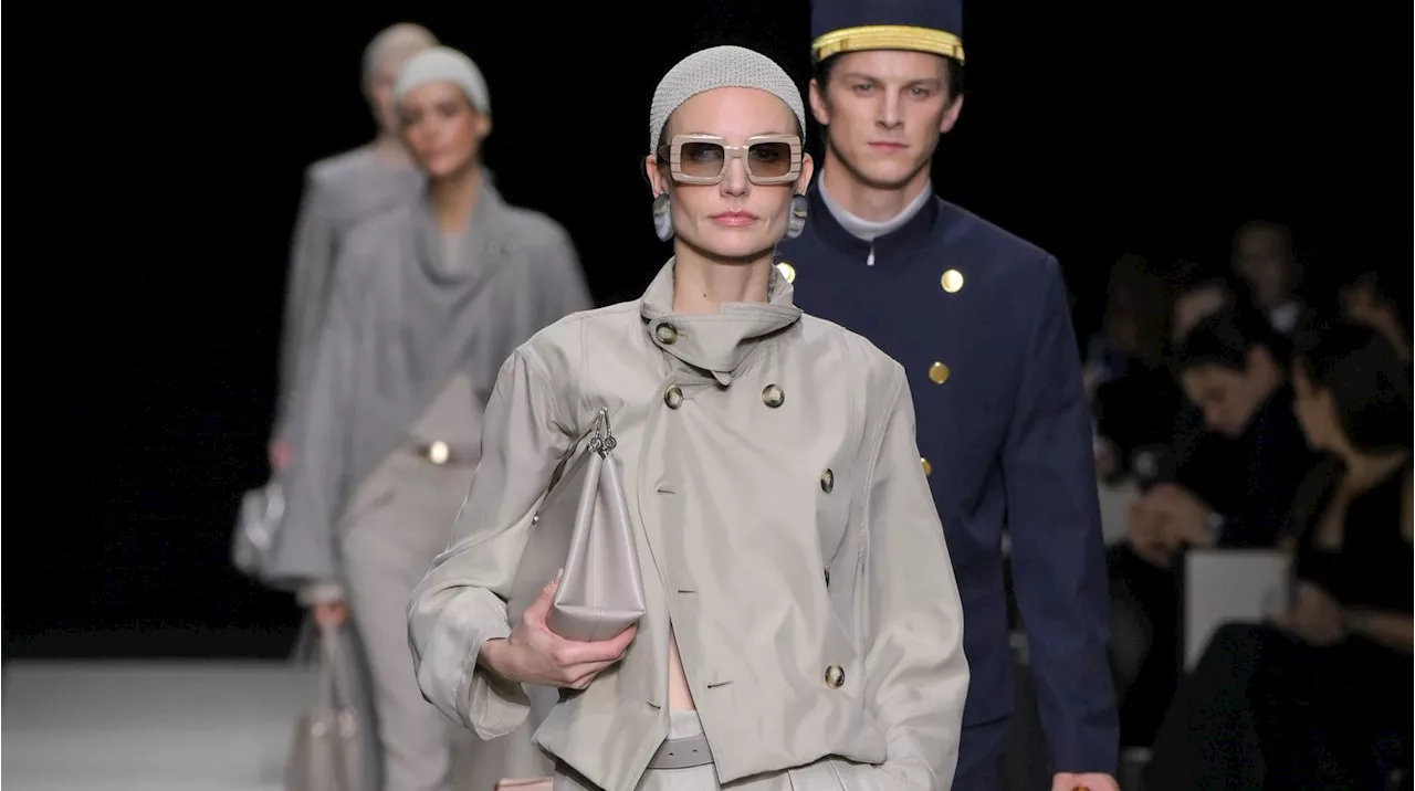 Giorgio Armani’s New York Show Creates Intimacy in a Cinematic Setting