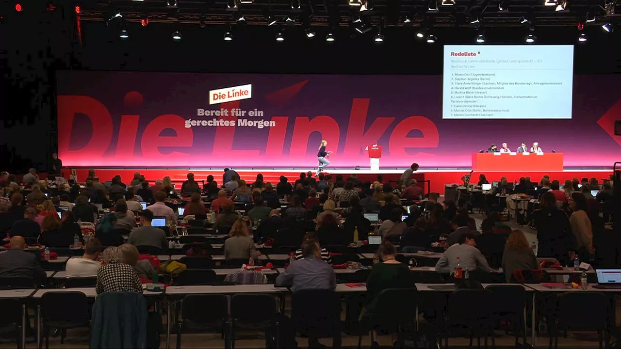 Parteitag Die Linke: Generaldebatte