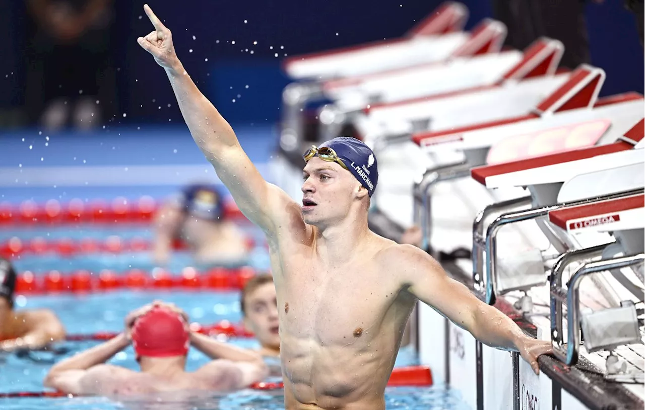 Natation : Léon Marchand fait péter un record de France vieux de douze ans