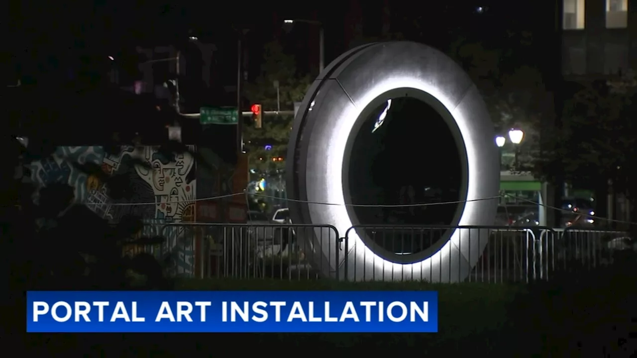 Philadelphians suspect new Love Park art installation is viral 'portal'