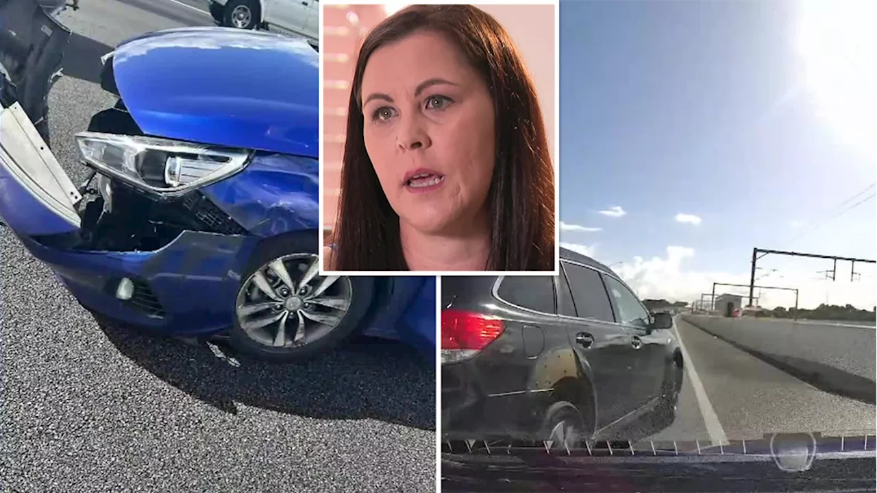 Perth mother’s plea after driver runs her off freeway