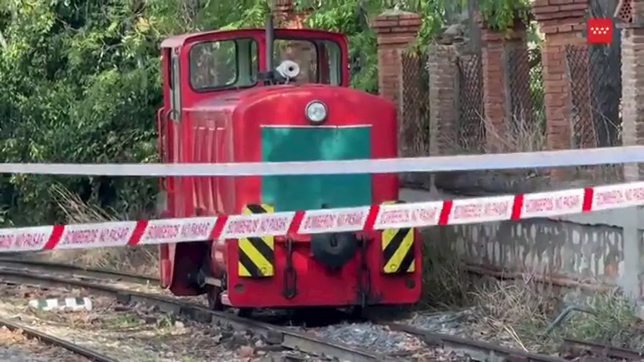 Muere un trabajador arrollado por un tren turístico en Arganda del Rey (Madrid)