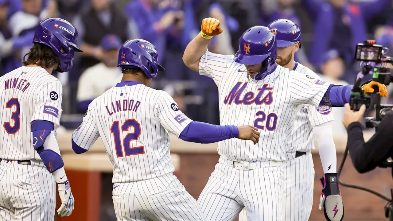 Alonso-sparked Mets stay alive, beat Dodgers in NLCS Game 5