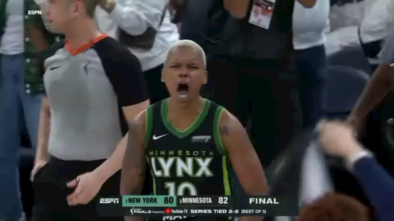 Lynx force Game 5 of WNBA Finals in 82-80 Liberty defeat