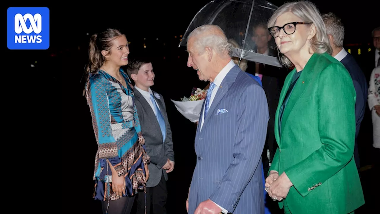 Royal wish granted as young siblings involved in bone marrow transplant meet King Charles III and Queen Camilla in Sydney