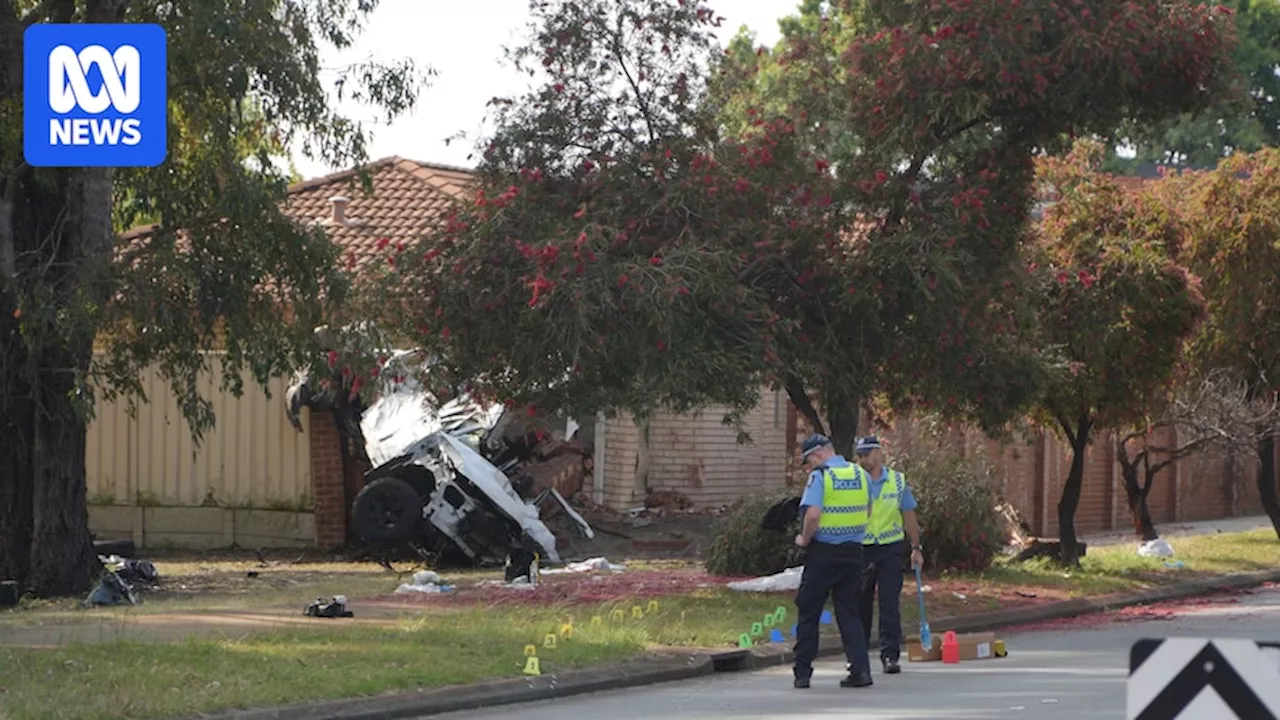 Three dead and two others in hospital after car crashes into home in Perth