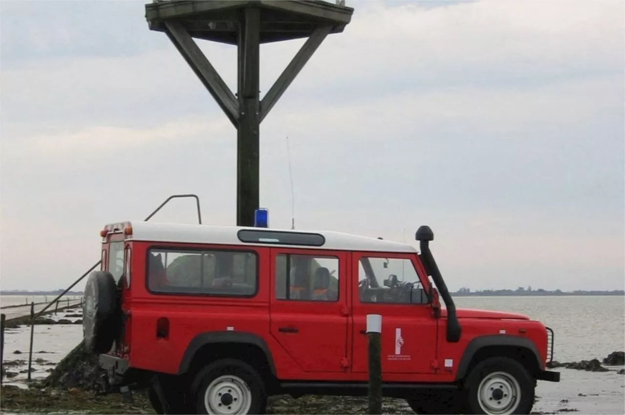 Vendée : âgés de plus de 80 ans, deux piétons se retrouvent coincés au passage du Gois