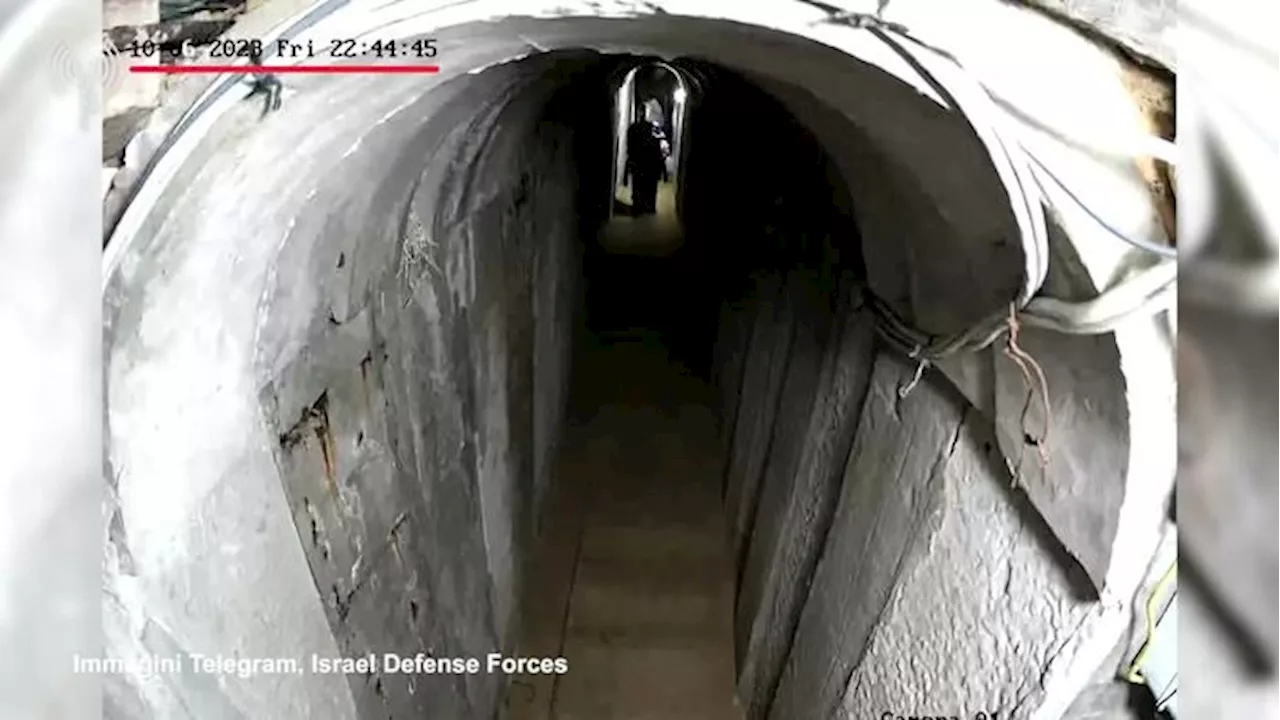 Idf mostra video di Sinwar in un tunnel prima dell'attacco del 7 ottobre