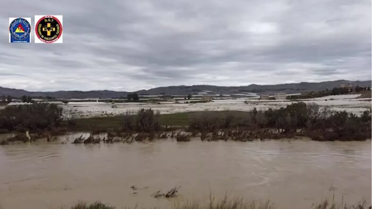 Maltempo in Sicilia, le immagini dal drone della Protezione civile