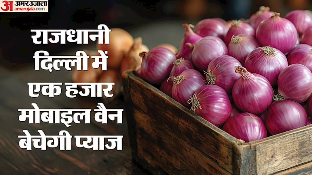 Onion price: अब मिलेगा सस्ता प्याज, कल दिल्ली आएगी कांदा एक्सप्रेस, आम लोग इस रेट में कर सकेंगे खरीदारी