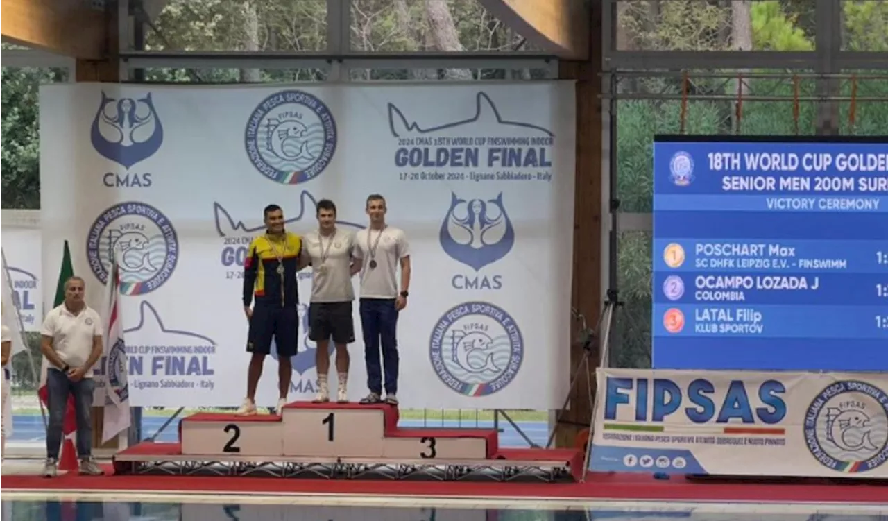 [Video] Colombia gana 3 medallas en Copa del Mundo de natación