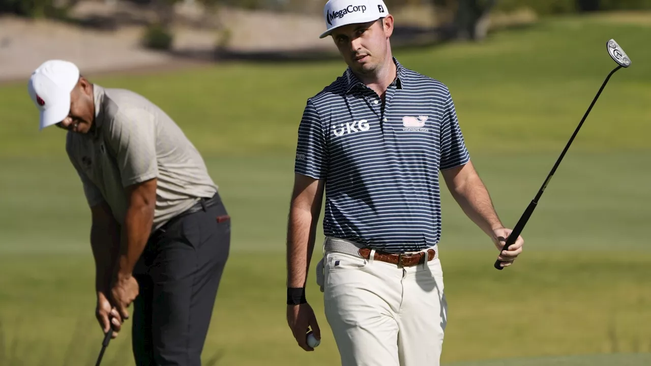 J.T. Poston and Matti Schmid share 36-hole lead at wind-delayed Las Vegas