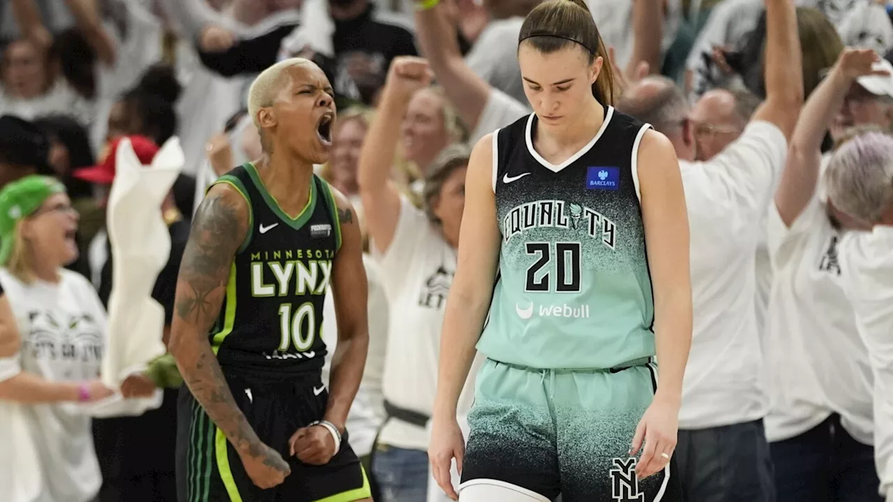 New York's stars Breanna Stewart and Sabrina Ionescu struggle in Game 4 loss to Minnesota