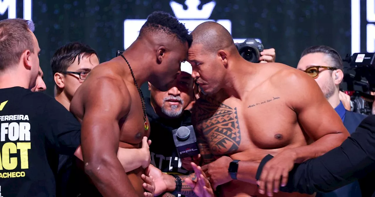 Francis Ngannou vs Renan Ferreira TV and live stream info