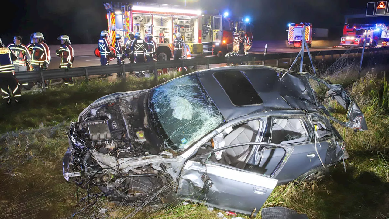 Unfall auf A7: Dänische Urlauberfamilie verunglückt bei Bönnigstedt