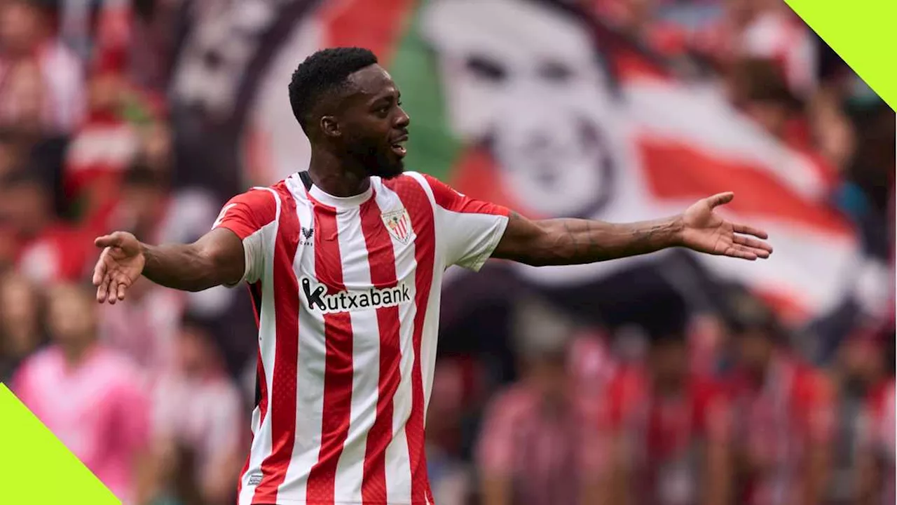 Inaki Williams Scores Two Goals in 2 Minutes for Athletic Club After Ghana’s Afcon Shambles