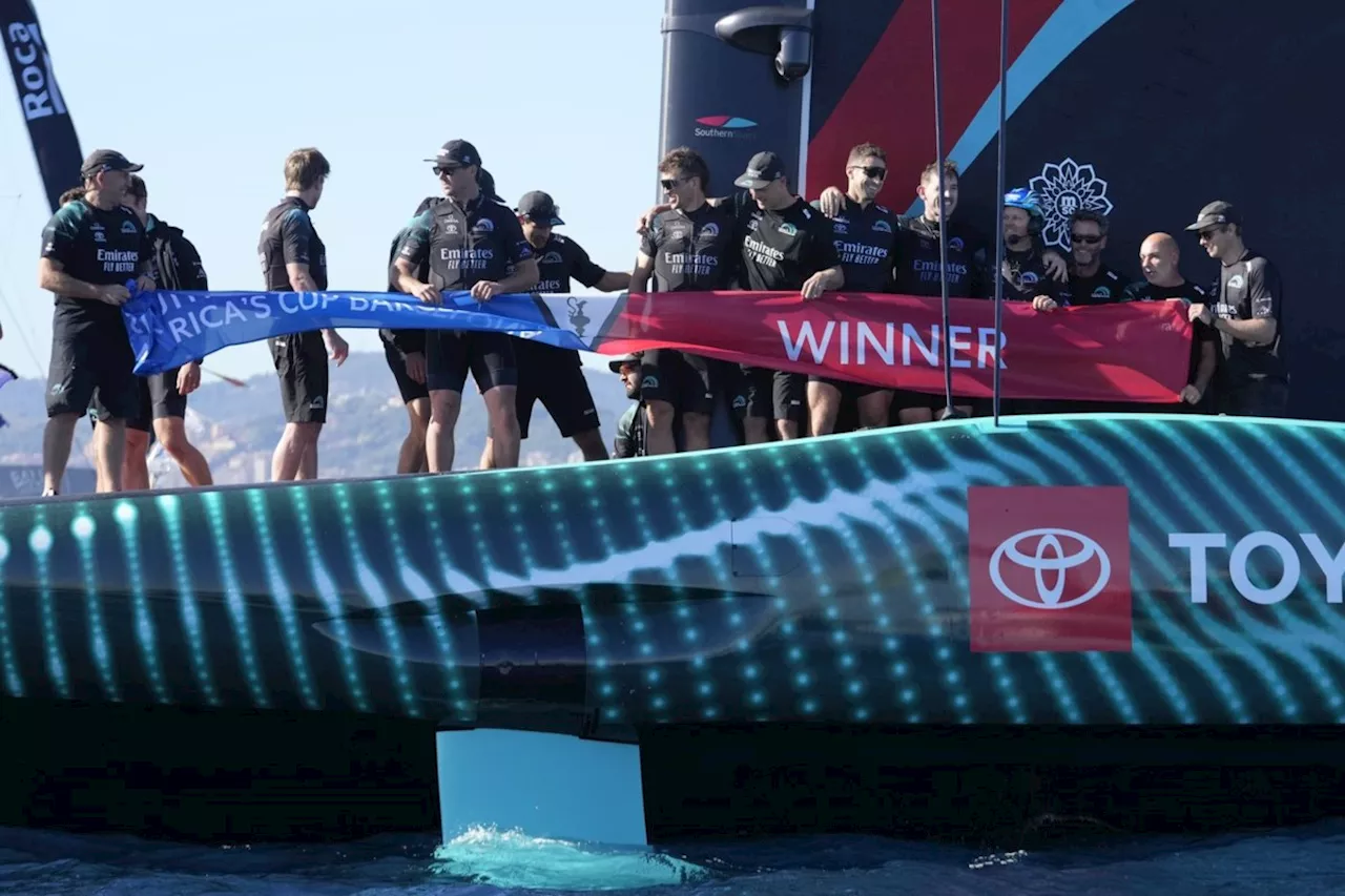 New Zealand achieves America’s Cup three-peat as Britain's title quest goes on