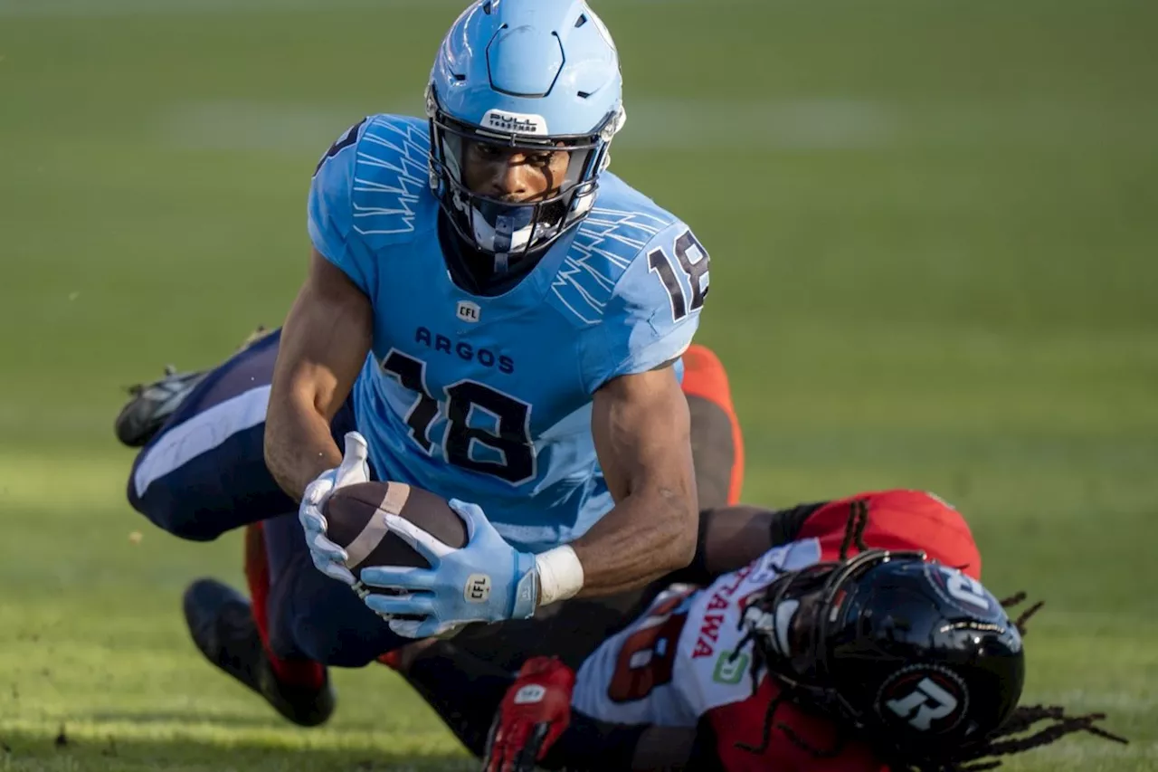 Toronto Argonauts clinch second in East Division with home win over Ottawa Redblacks