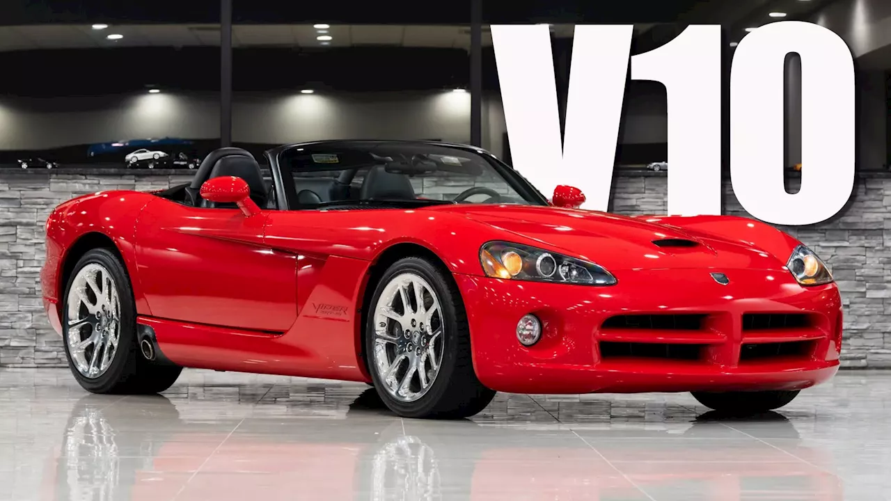 Looking For American Muscle? This 2003 Dodge Viper Has 500 HP Of It