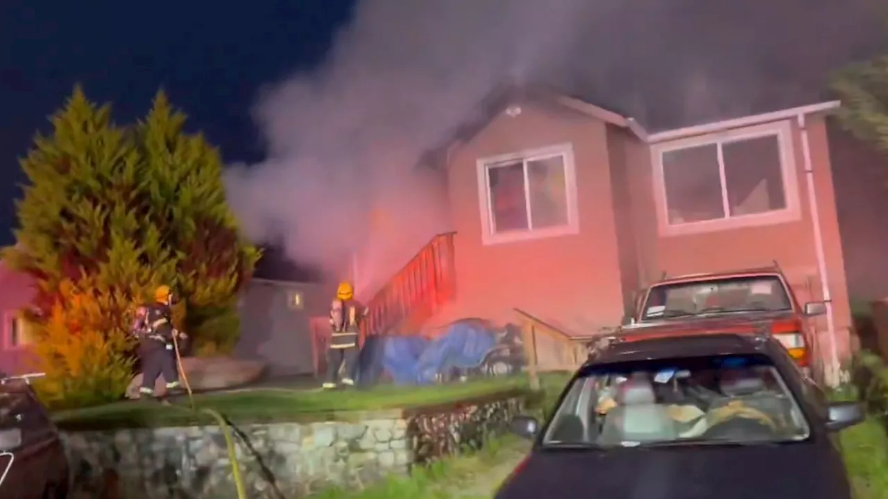 One in hospital, two displaced after fire damages Port Alberni home