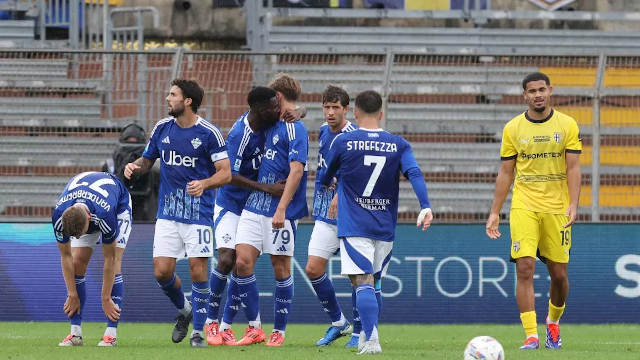 Como-Parma 1-1, Nico Paz risponde a Bonny (ma i gialloblù recriminano)